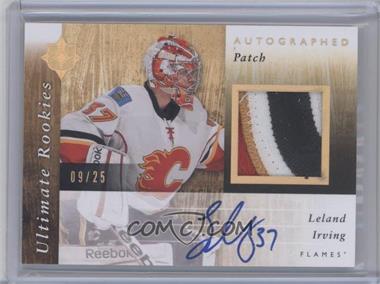 2011-12 Ultimate Collection - [Base] - Patch #125 - Autographed Ultimate Rookies - Leland Irving /25