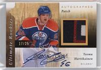 Autographed Ultimate Rookies - Teemu Hartikainen #/25