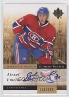 Autographed Ultimate Rookies - Alexei Emelin #/299