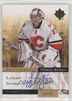 Autographed Ultimate Rookies - Leland Irving #/99