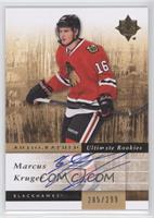 Autographed Ultimate Rookies - Marcus Kruger #/299