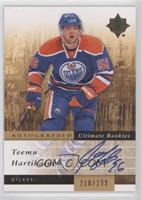 Autographed Ultimate Rookies - Teemu Hartikainen #/299