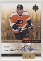 Autographed Ultimate Rookies - Sean Couturier #/99