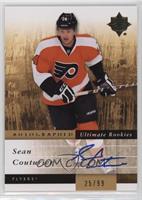 Autographed Ultimate Rookies - Sean Couturier #/99