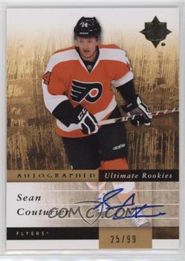 2011-12 Ultimate Collection - [Base] #139 - Autographed Ultimate Rookies - Sean Couturier /99