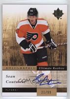 Autographed Ultimate Rookies - Sean Couturier #/99