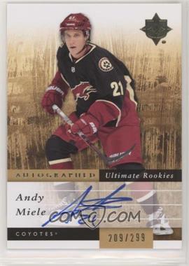 2011-12 Ultimate Collection - [Base] #142 - Autographed Ultimate Rookies - Andy Miele /299
