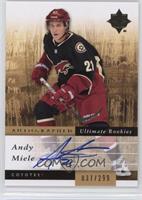 Autographed Ultimate Rookies - Andy Miele #/299