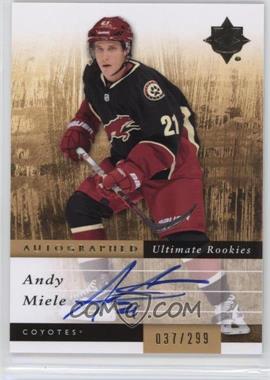 2011-12 Ultimate Collection - [Base] #142 - Autographed Ultimate Rookies - Andy Miele /299