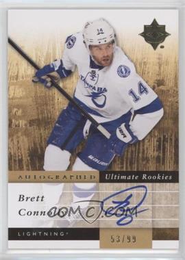 2011-12 Ultimate Collection - [Base] #144 - Autographed Ultimate Rookies - Brett Connolly /99