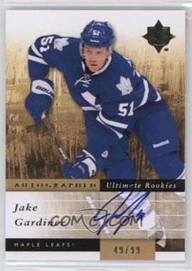 2011-12 Ultimate Collection - [Base] #146 - Autographed Ultimate Rookies - Jake Gardiner /99