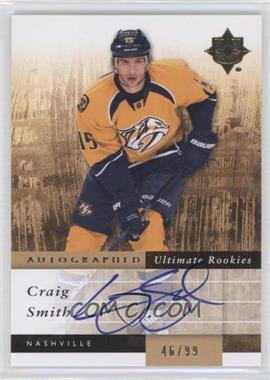 2011-12 Ultimate Collection - [Base] #148 - Autographed Ultimate Rookies - Craig Smith /99