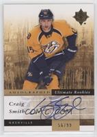 Autographed Ultimate Rookies - Craig Smith #/99