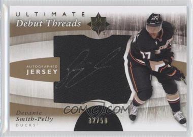 2011-12 Ultimate Collection - Debut Threads - Autographs #DT-DS - Devante Smith-Pelly /50