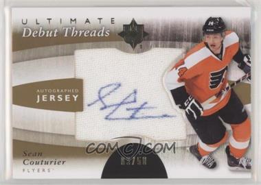 2011-12 Ultimate Collection - Debut Threads - Autographs #DT-SC - Sean Couturier /50