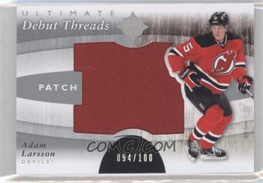 2011-12 Ultimate Collection - Debut Threads - Patch #DT-LA - Adam Larsson /100