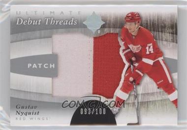2011-12 Ultimate Collection - Debut Threads - Patch #DT-NY - Gustav Nyquist /100