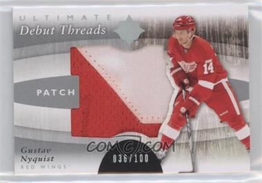 2011-12 Ultimate Collection - Debut Threads - Patch #DT-NY - Gustav Nyquist /100