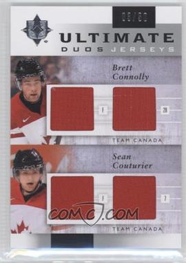 2011-12 Ultimate Collection - Ultimate Duos Jerseys #UDJ-CC - Brett Connolly, Sean Couturier /50