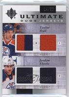 Taylor Hall, Jordan Eberle #/50