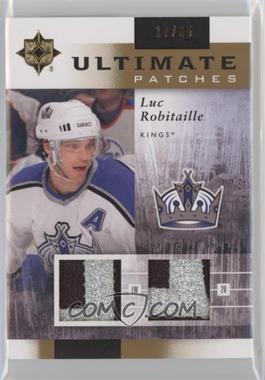 2011-12 Ultimate Collection - Ultimate Jerseys - Patches #UJ-LR - Luc Robitaille /35