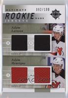 Adam Larsson, Adam Henrique #/100