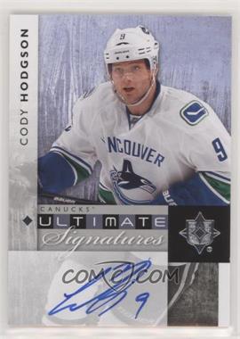 2011-12 Ultimate Collection - Ultimate Signatures #US-CH - Cody Hodgson