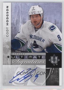 2011-12 Ultimate Collection - Ultimate Signatures #US-CH - Cody Hodgson