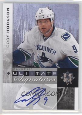 2011-12 Ultimate Collection - Ultimate Signatures #US-CH - Cody Hodgson