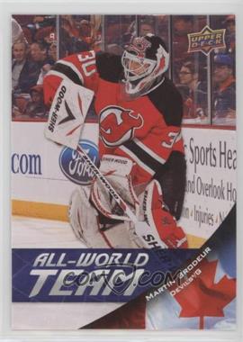 2011-12 Upper Deck - All-World Team #AW19 - Martin Brodeur