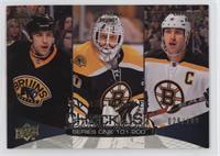 Checklist - Milan Lucic, Tim Thomas, Zdeno Chara #/100