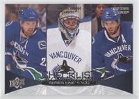 Daniel Sedin, Roberto Luongo, Ryan Kesler