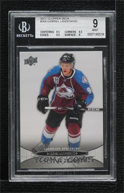 2011-12 Upper Deck - [Base] #208 - Young Guns - Gabriel Landeskog [BGS 9 MINT]