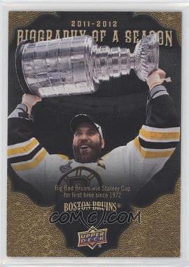 2011-12 Upper Deck - Biography of a Season #BOS3 - Zdeno Chara