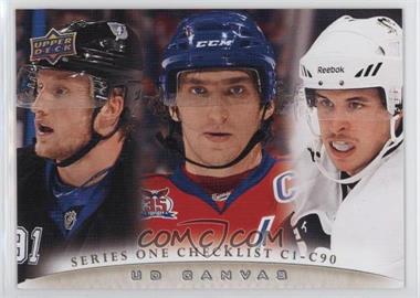 2011-12 Upper Deck - Canvas #C90 - Steven Stamkos, Alex Ovechkin, Sidney Crosby