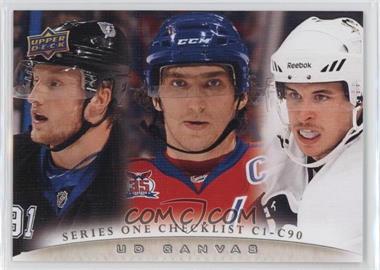 2011-12 Upper Deck - Canvas #C90 - Steven Stamkos, Alex Ovechkin, Sidney Crosby