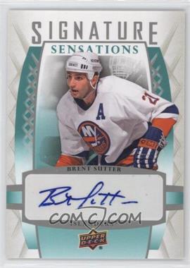 2011-12 Upper Deck - Signature Sensations #SS-SU - Brent Sutter