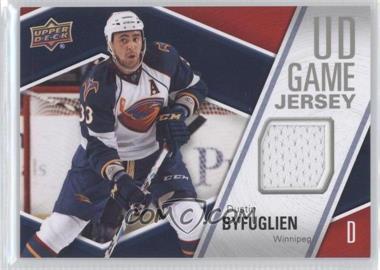 2011-12 Upper Deck - UD Game Jersey Series 1 #GJ-BY - Dustin Byfuglien