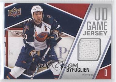 2011-12 Upper Deck - UD Game Jersey Series 1 #GJ-BY - Dustin Byfuglien