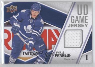 2011-12 Upper Deck - UD Game Jersey Series 1 #GJ-DP - Dion Phaneuf