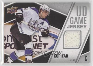 2011-12 Upper Deck - UD Game Jersey Series 1 #GJ-KO - Anze Kopitar