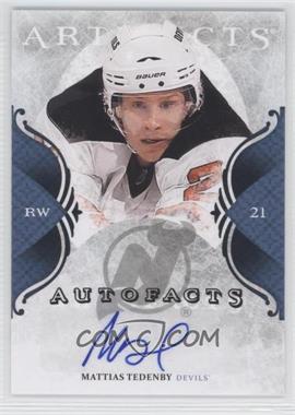 2011-12 Upper Deck Artifacts - Autofacts #A-MT - Mattias Tedenby