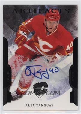 2011-12 Upper Deck Artifacts - [Base] - Black Autograph #64 - Alex Tanguay /5