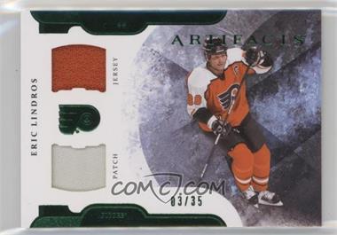 2011-12 Upper Deck Artifacts - [Base] - Horizontal Variation Emerald Jersey/Patch #88 - Eric Lindros /35