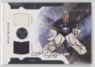 2011-12 Upper Deck Artifacts - [Base] - Horizontal Variation Jersey/Jersey #30 - Ryan Miller /50