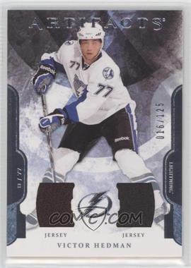 2011-12 Upper Deck Artifacts - [Base] - Jersey/Jersey #77 - Victor Hedman /125