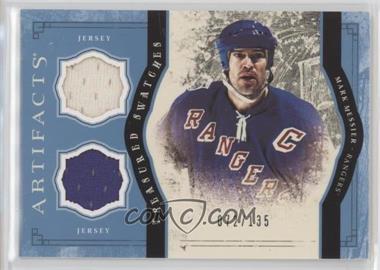 2011-12 Upper Deck Artifacts - Treasured Swatches - Blue #TS-MM - Mark Messier /135