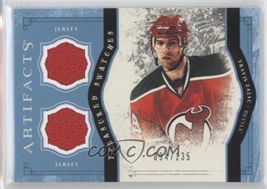 2011-12 Upper Deck Artifacts - Treasured Swatches - Blue #TS-TZ - Travis Zajac /135