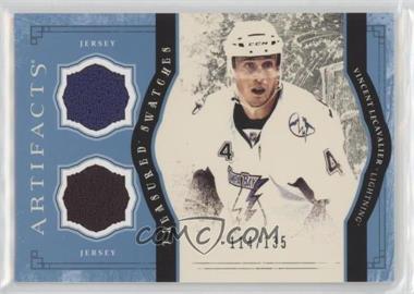 2011-12 Upper Deck Artifacts - Treasured Swatches - Blue #TS-VL - Vincent Lecavalier /135