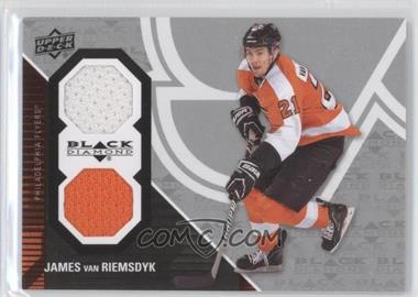 2011-12 Upper Deck Black Diamond - Dual Jerseys #PHI-JV - James van Riemsdyk